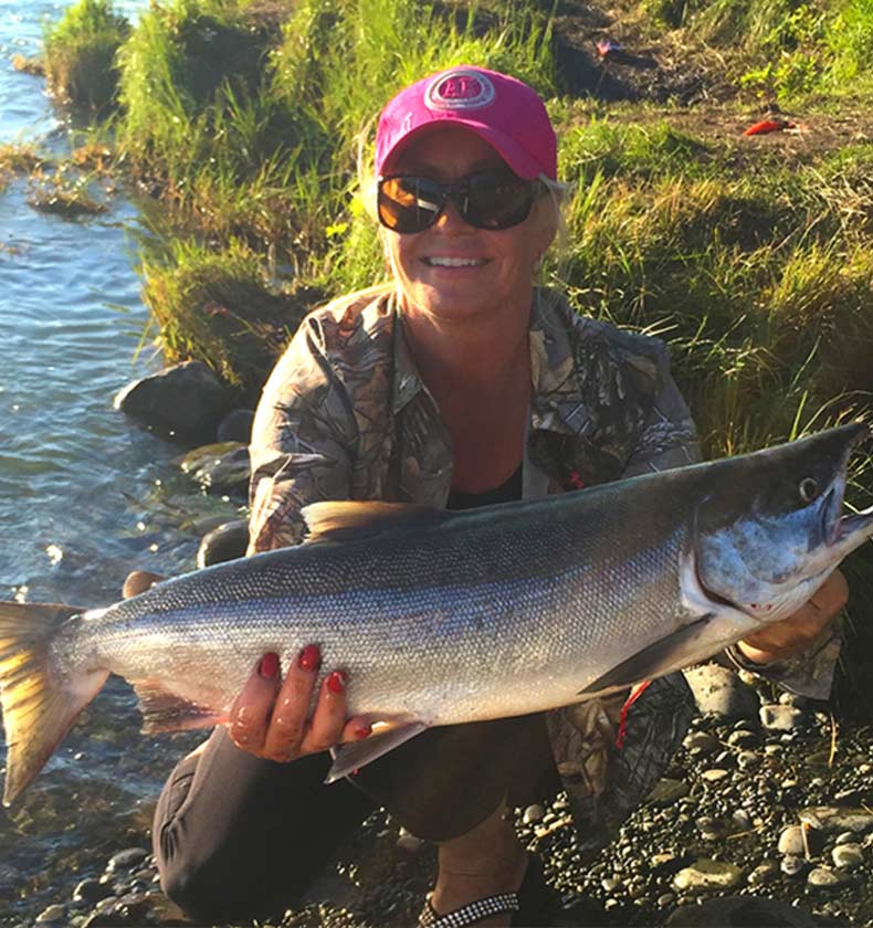 KENAI RIVER TROUT AND SALMON FISHING